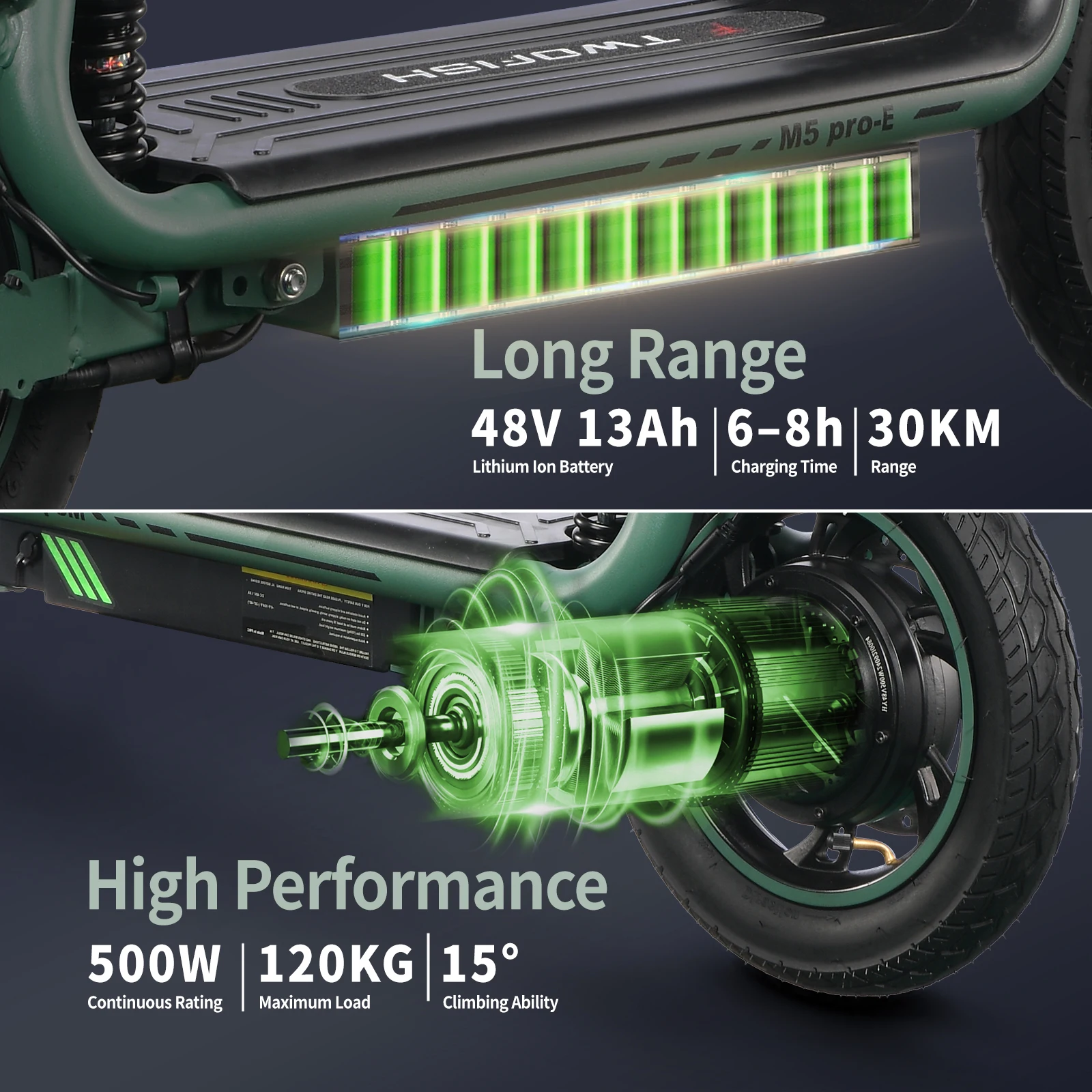 Patinete eléctrico 12 pulgadas con homologación ECE y frenos de disco - imagen 5
