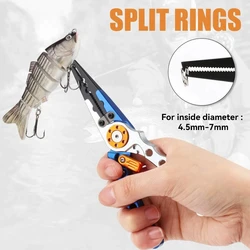 Alicates de pesca de aluminio – Quitaganchos y cortahilos profesionales