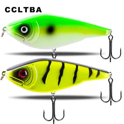CCLTBA Jerkbait hundimiento lento 9cm 26g – Señuelo artificial wobbler lucio