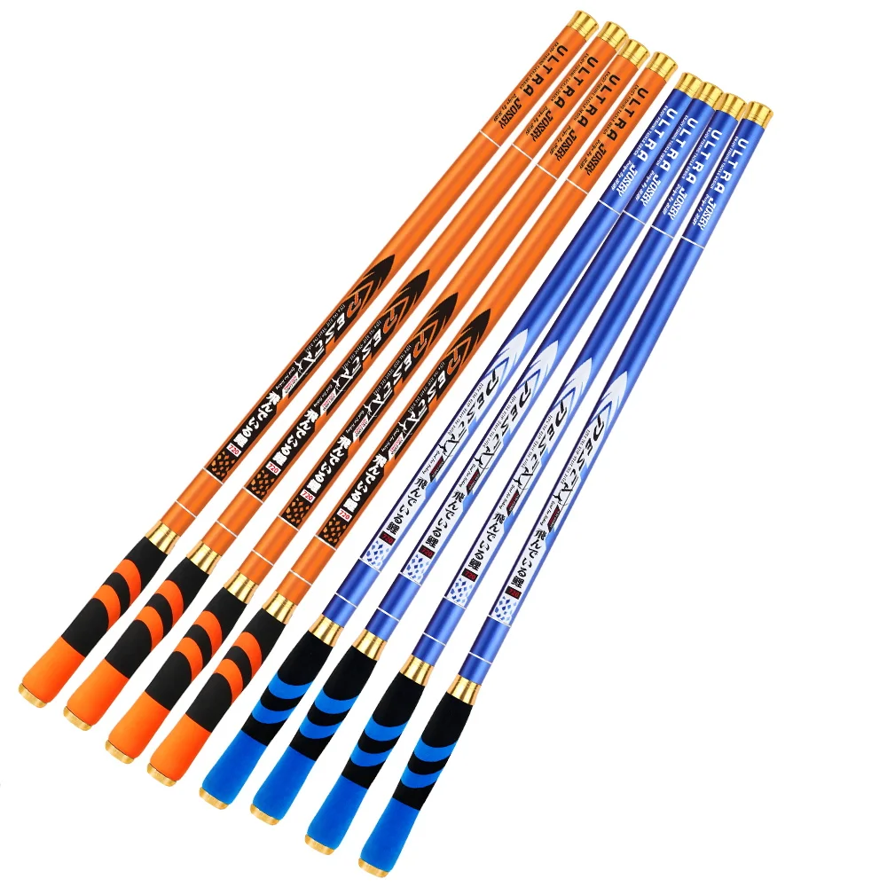 JOSBY-alimentador de carpa, caña de pescar telescópica portátil de mano, accesorios de viaje al aire libre, 3,6/4,5/5,4/6,3/7,2 M - imagen 3