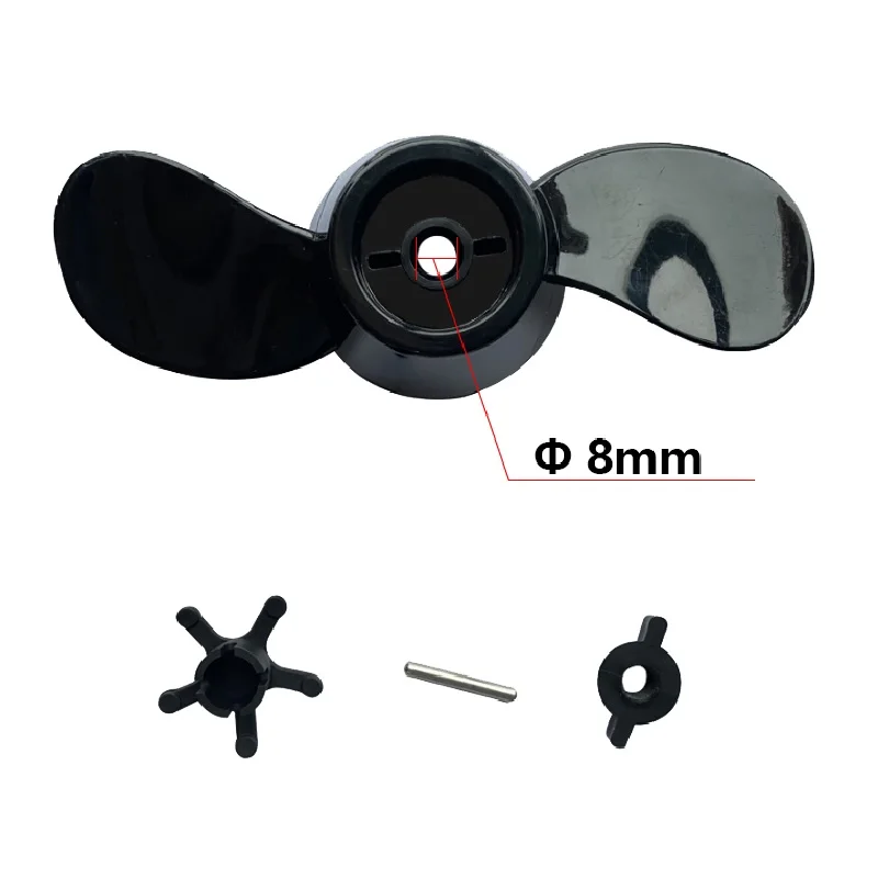 Kit de hélice de repuesto para Motor eléctrico fueraborda marino Solar, paletas de Motor de curricán, 18lbs, 28lbs, 40lbs, 50lbs, 60lbs - imagen 5