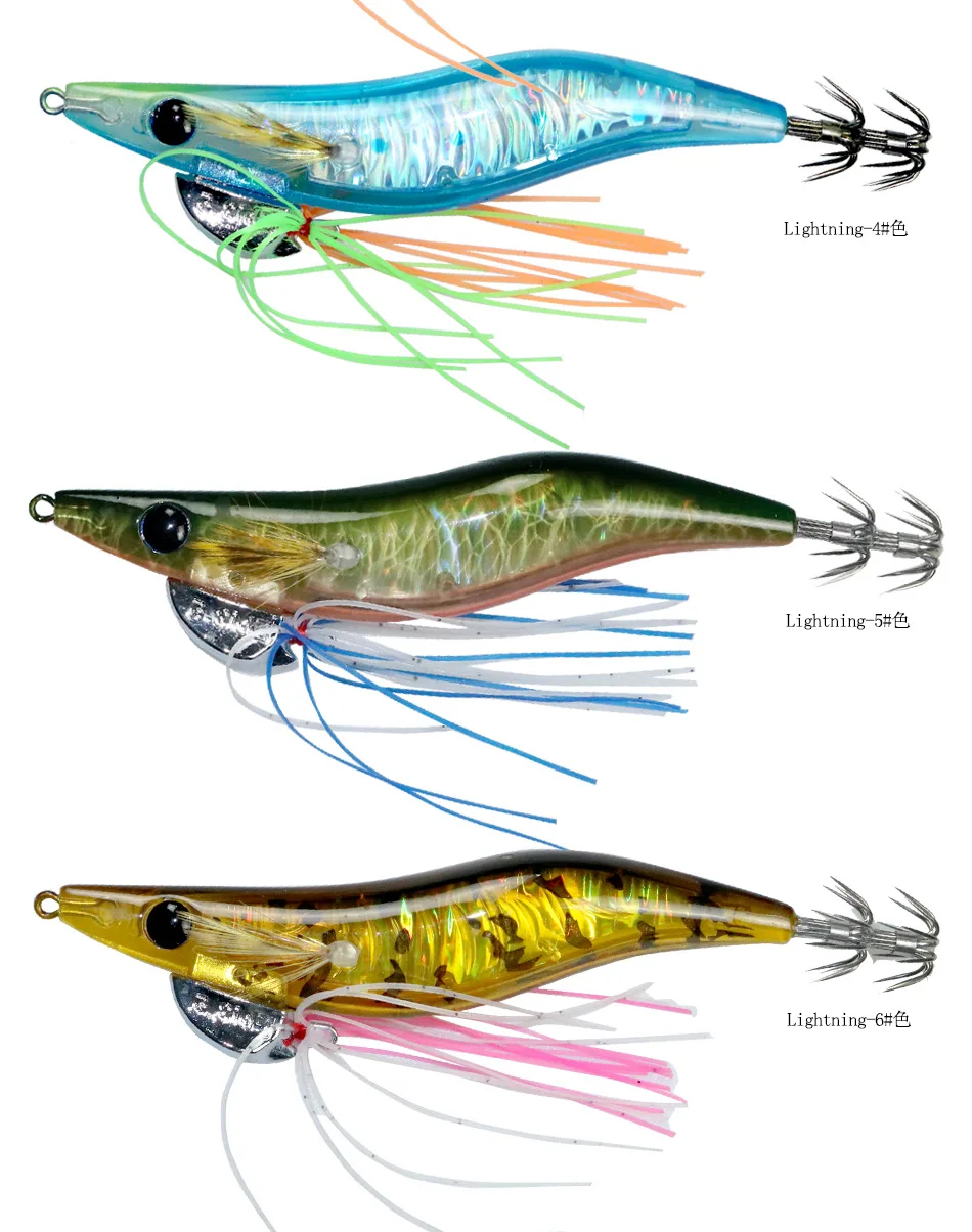 Señivos de pesca inspirados en un rayo para aventuras versátiles de pesca