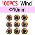 10mm Wind 100pcs