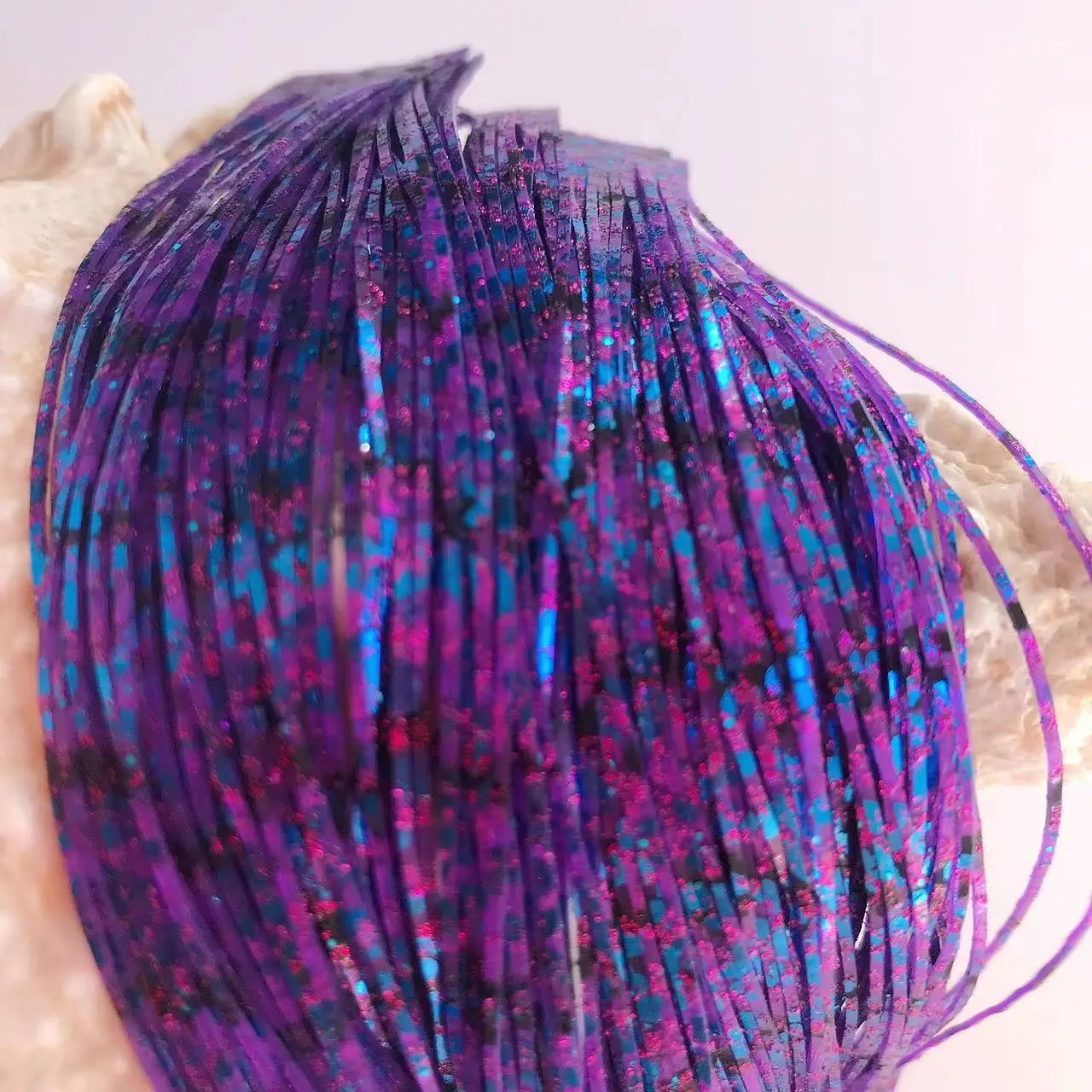 Capas de falda de silicona para Señuelos de Pesca, Material de falda de silicona para artesanía de aparejos, Spinner DIY, plantillas de goma, Buzzbait 8853-321 - imagen 2