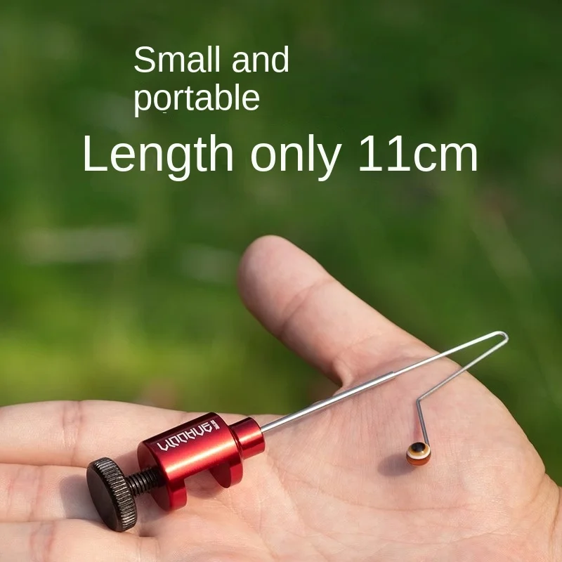 LINNHUE-sedal de pesca, alimentador de cebo de extrusión para objetos pequeños, removedor de anzuelos exprimidor para atrapar peces y suministros de aparejos de pesca - imagen 3