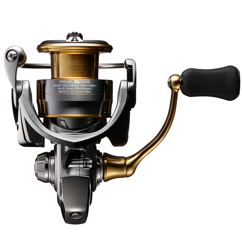 Carrete giratorio DAIWA FREAMS LT carrete de Baitcasting arrastre máximo 12KG 5 + 1BB 2500 3000 4000 ruedas de pesca - imagen 5