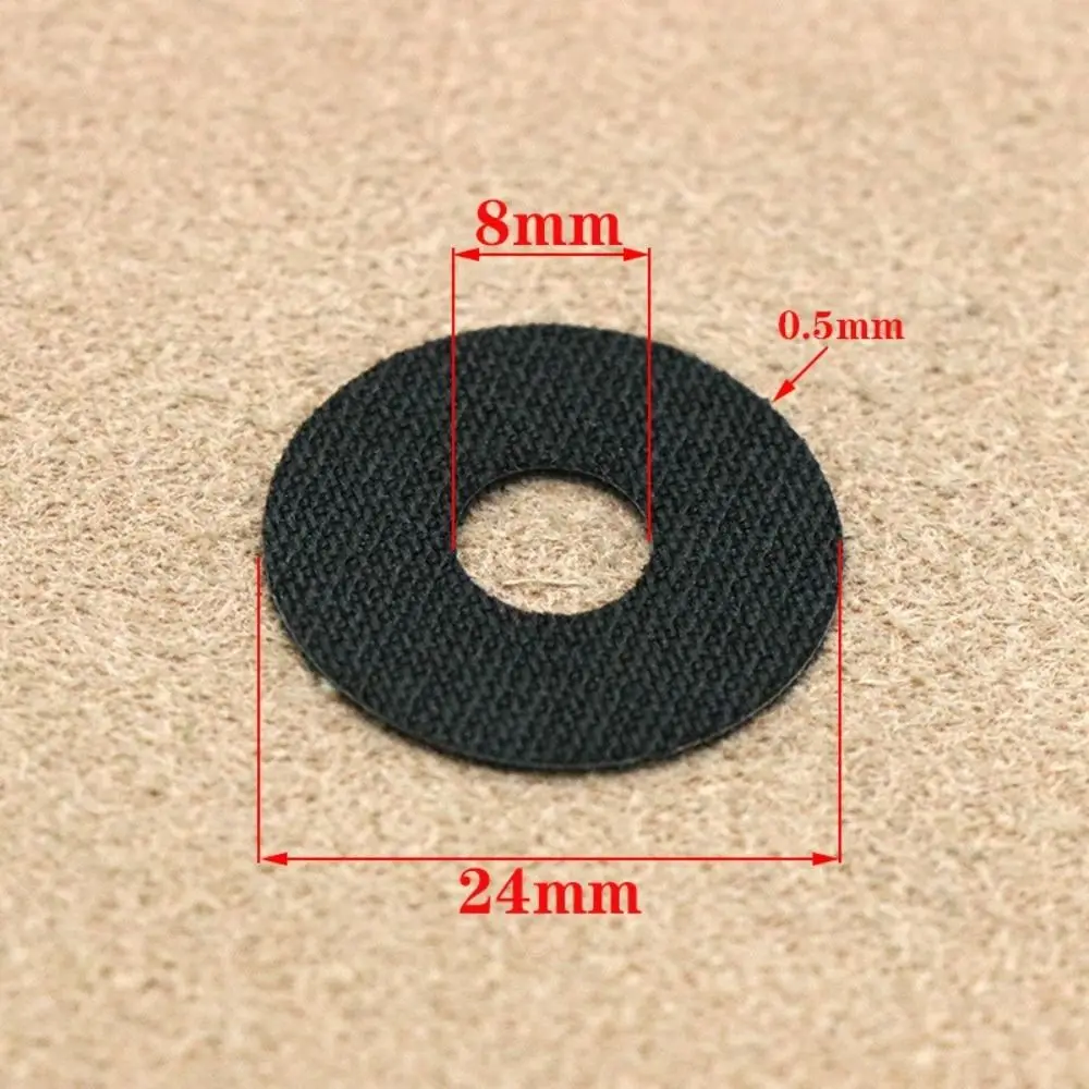 Arandelas de freno de carrete de pesca de fibra de carbono 2025, arandelas de arrastre negras de 0,5mm, herramientas de pesca, accesorios para exteriores, 1 Uds. - imagen 5