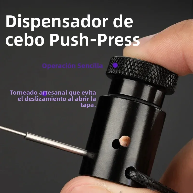 Micro prensa de cebo de pesca para niños, exprimidor de Metal, Extractor de anzuelos para quitar anzuelos pequeños, accesorios de herramientas de pesca - imagen 5