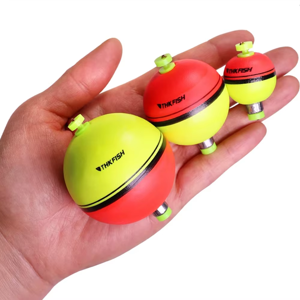 Flotadores de pesca EVA THKFISH redondos 1g 10g 18g para agua dulce