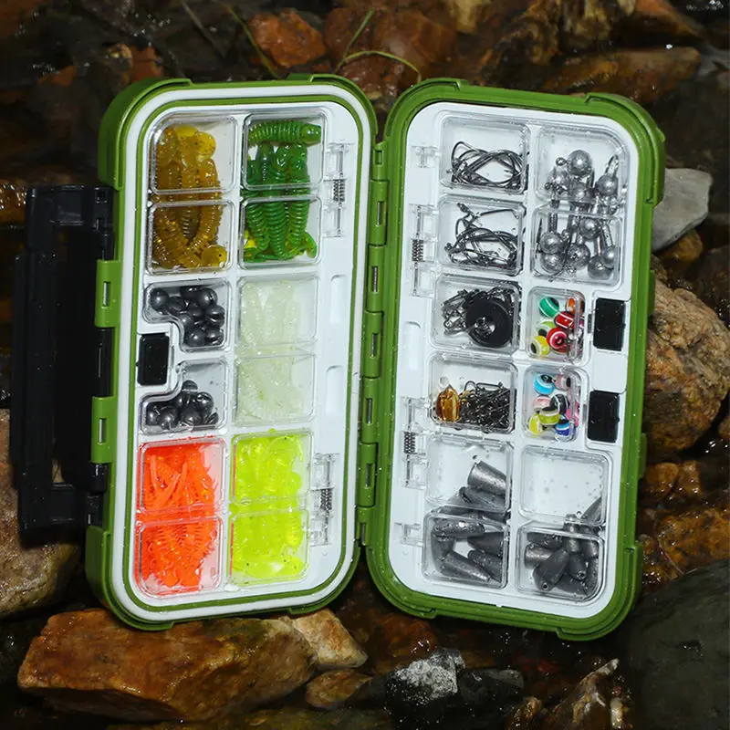 Kit de pesca WEIHE – Señuelos y accesorios para mar y río - imagen 2