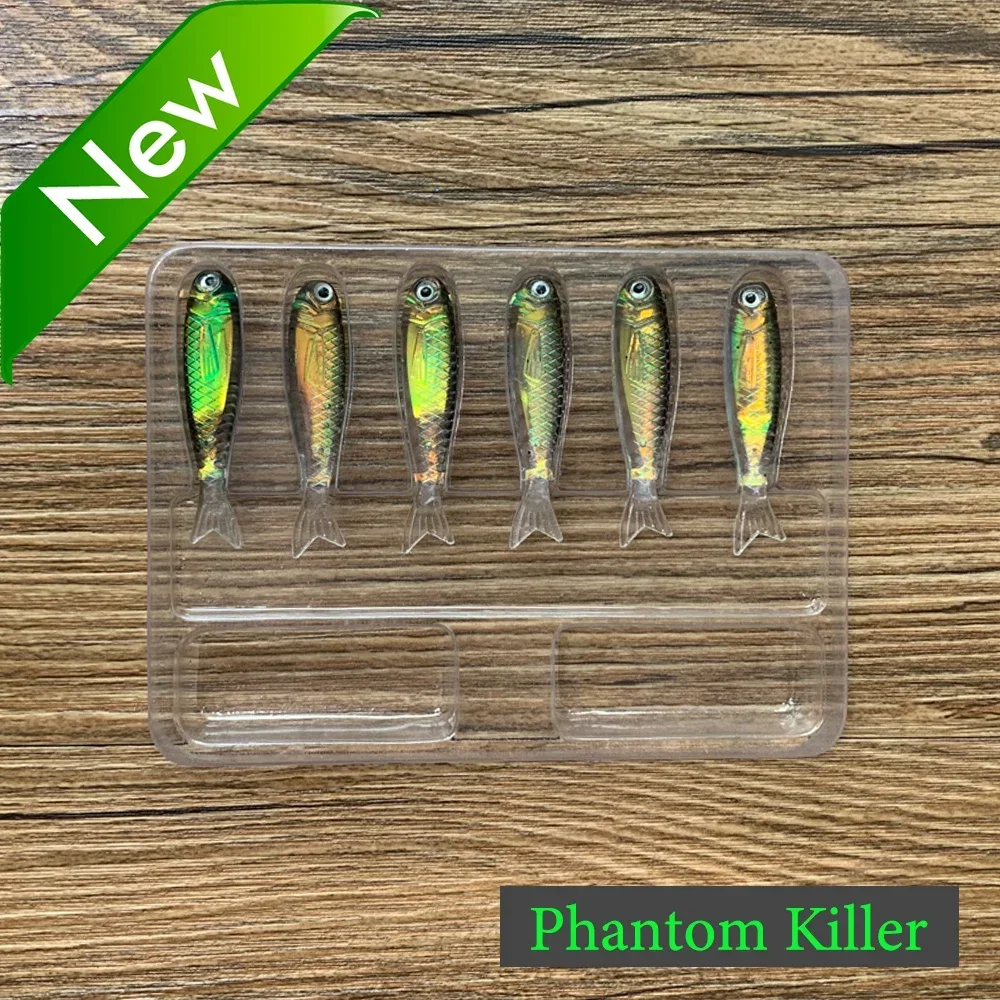 Kit señuelos blandos para carpa – Vinilos, swimbaits y spinner - imagen 5