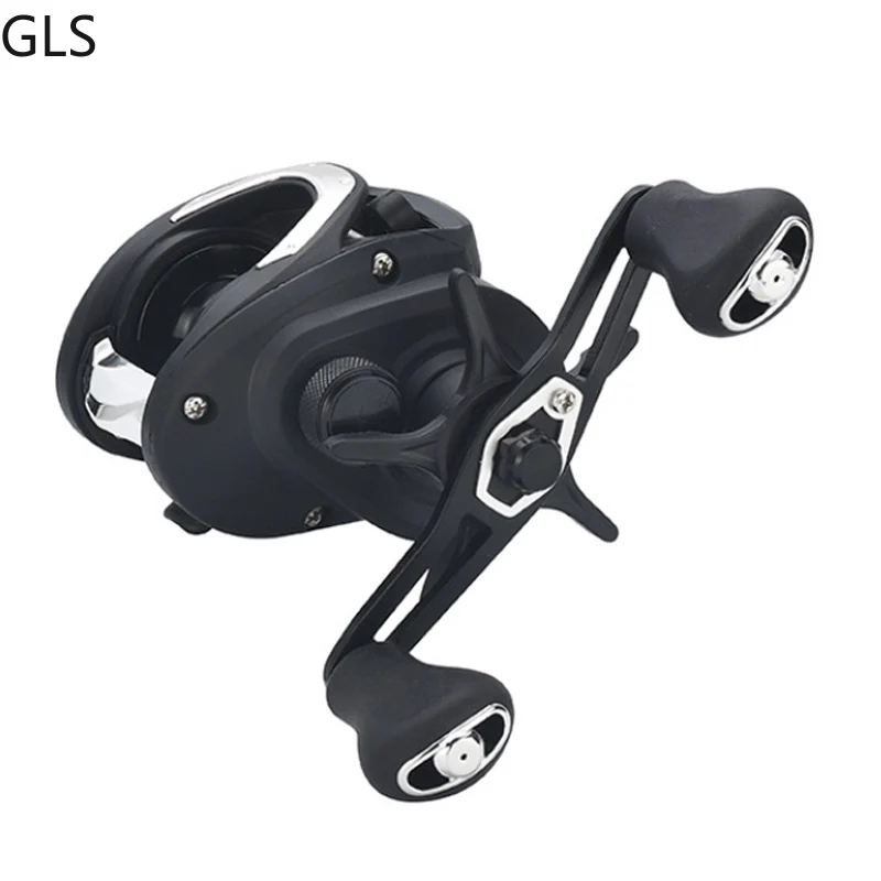GLS-carrete de pesca de alta velocidad, accesorio de Metal para agua salada/dulce, relación de engranaje 7,5: 1, Baitcasting - imagen 2