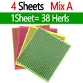 4 Sheets Mix A