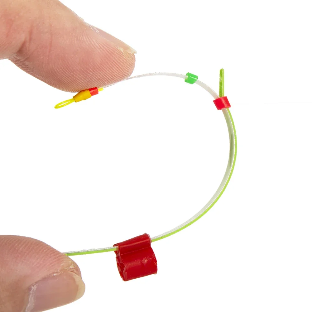 Mini caña de pescar de hielo de invierno, poste de punta superior, indicador Bobber, Control de pescado, cañas de extensión gruesas, accesorios de aparejos, 5 piezas, 10 piezas - imagen 2