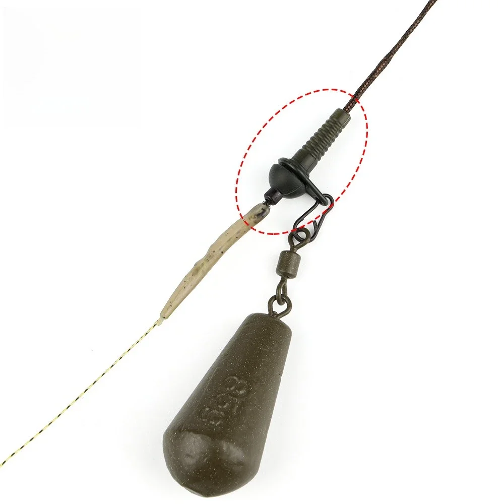 Pines identificativos triangulares desmontables para pesca de carpa - imagen 3