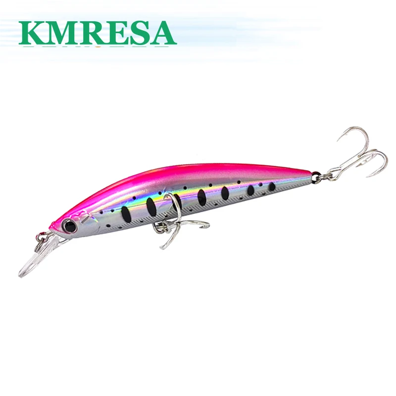Jerkbait Longcast de peso pesado para lubina de agua salada – Cebo artificial de plástico