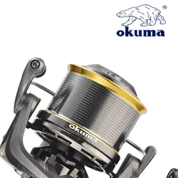 Okuma carrete giratorio cazoleta de alambre para agua dulce y salada