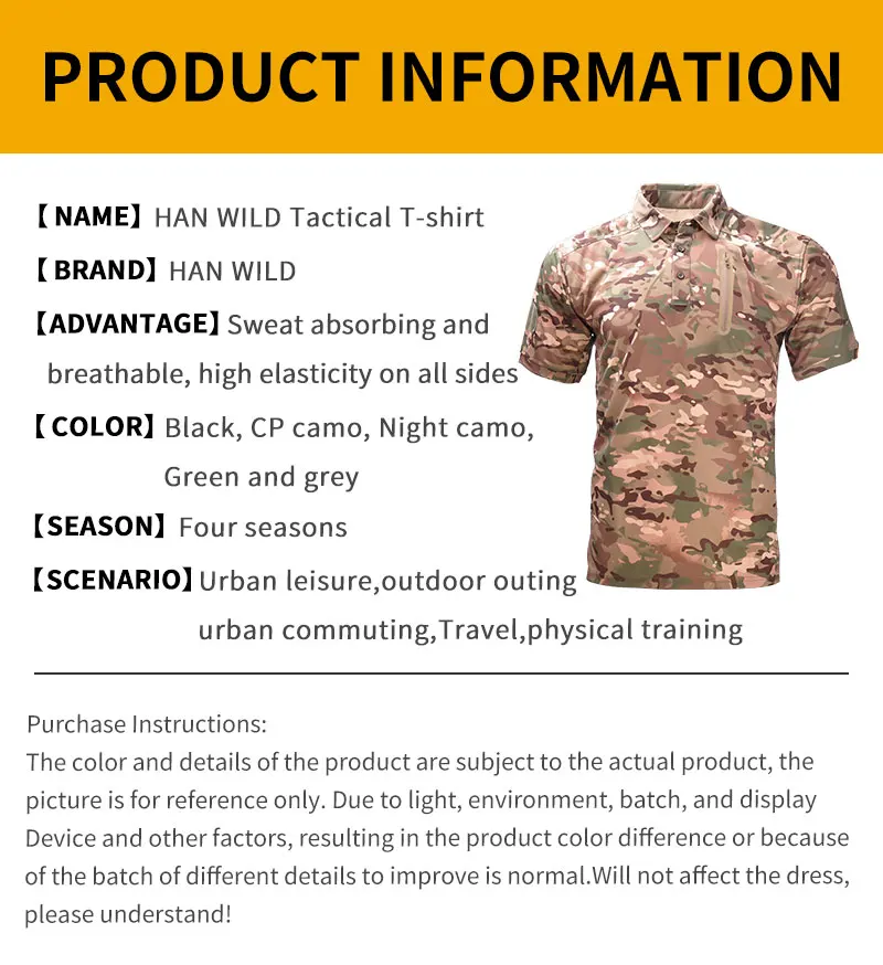 Bolsillos con Velcro del polo táctico para almacenamiento