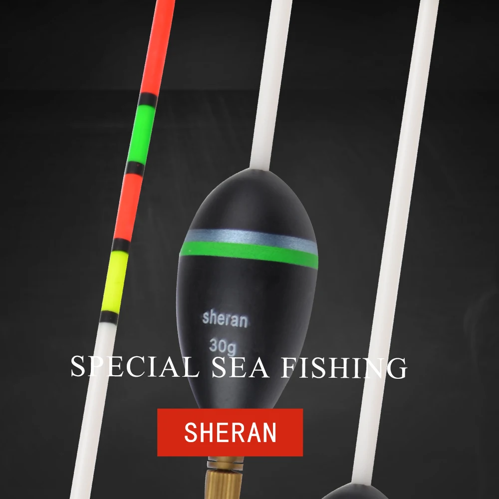 NGB 15g 20g 25g 30g flotador de pesca de abeto Barguzinsky colgante de latón 25cm-28,5 cm flotador Bobber boya Vertical accesorios de pesca de mar - imagen 4