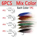 6pcs  Mix Color
