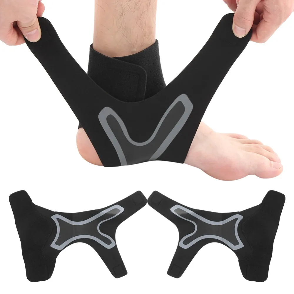 Soporte de tobillo elástico transpirable con arco ajustable - imagen 4