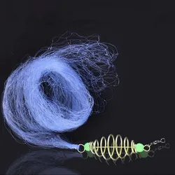 Red de pesca con bola luminosa nocturna y conector anillo agua dulce