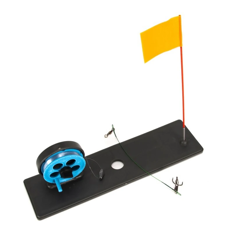 WEIHE 1 uds/2 uds pesca de invierno bandera de pesca en hielo D cuadrado de agua flotante portátil - imagen 5