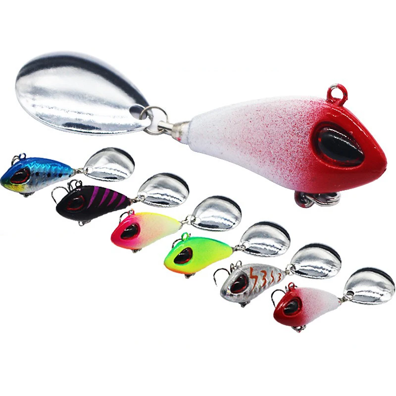 Wobbler Metal Vib – Señuelo crankbait con cola vibrante - imagen 2