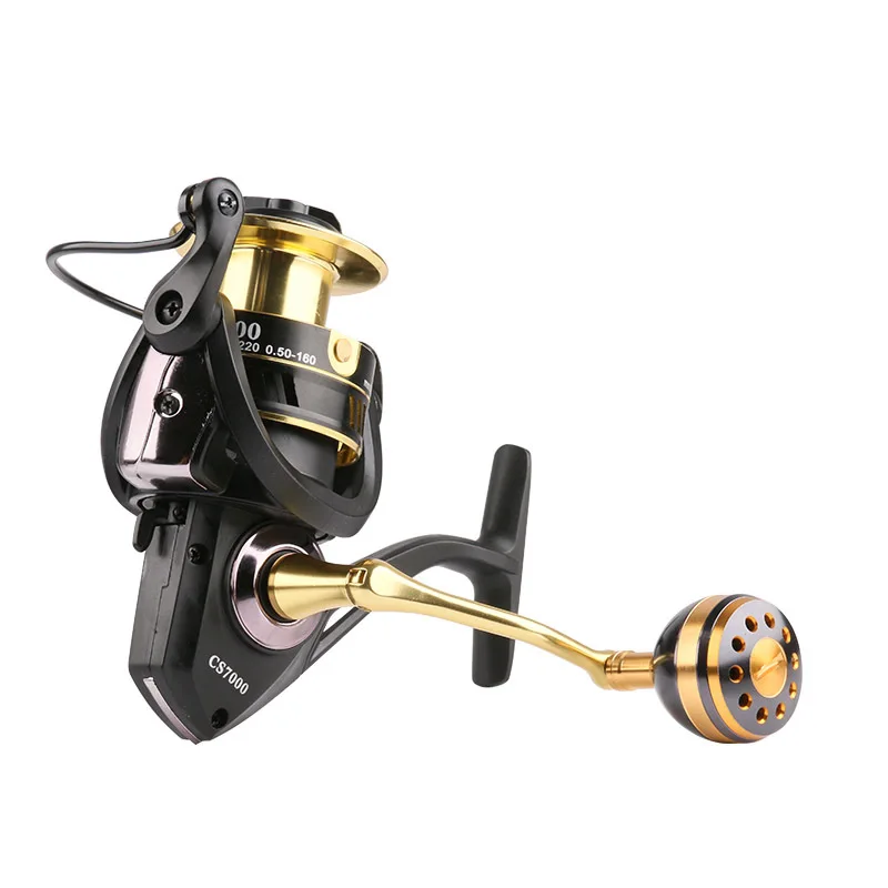 DEUKIO-mango de carrete de pesca dorado rosa, pieza de repuesto, mango de carrete de aleación de aluminio, brazo basculante, aparejos de pesca, accesorio de carrete de agarre - imagen 4