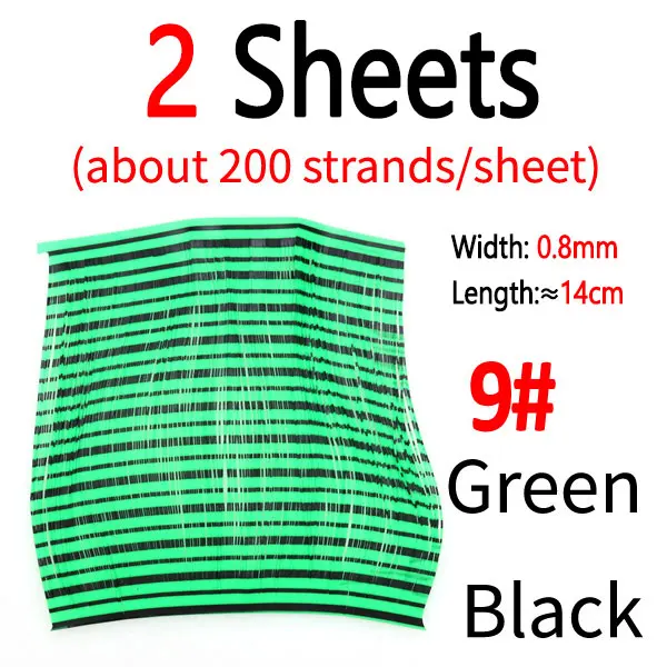 2 Sheets Color 9