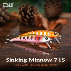 Señuelo Jerkbait Hundido Tsurinoya Intruder 71S – Cebo duro para bass