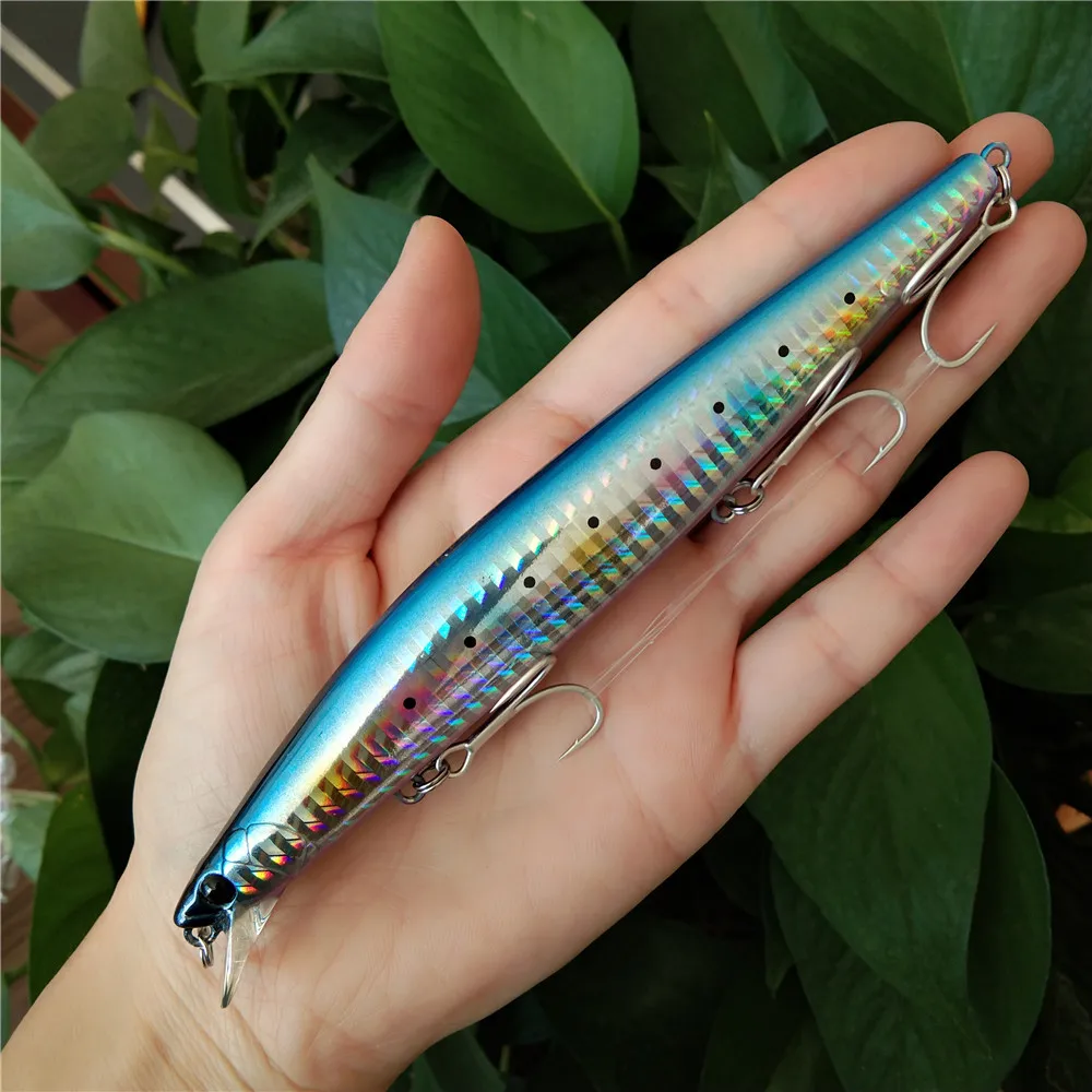 TSURINOYA-señuelo de pesca 4 piezas 140S, cebo duro de fundición ultralargo, DW92, 140mm, 26g - imagen 3