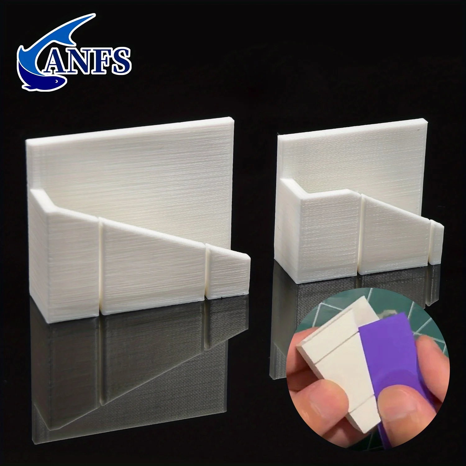 ANFS 2 uds molde de corte Popper de espuma para moscas, herramientas para hacer moscas de pesca con mosca, increíble regalo de pesca con mosca para pescador - imagen 2