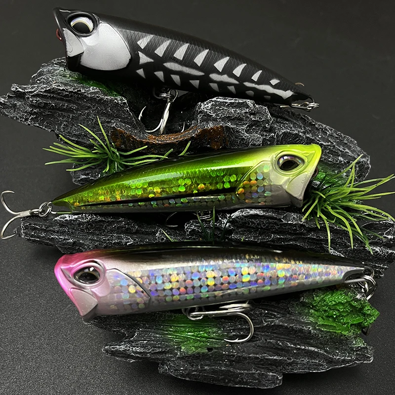 118mm 26g With Box Floating Topwater Popper Fishing Lures Sea Saltwater Artificial Hard Bait Surface Wobblers Fishing Equipment - imagen 5