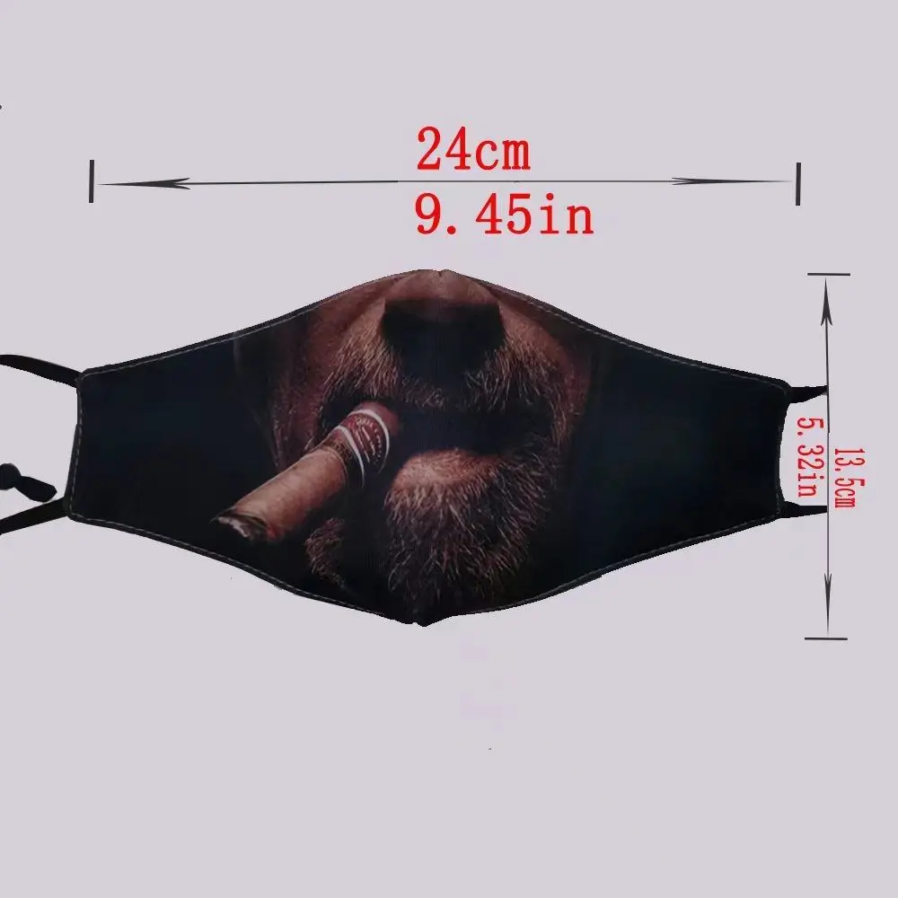 Experimente una máscara facial audaz y elegante con un diseño único