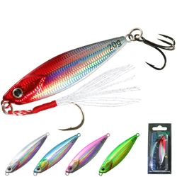Cuchara fundición larga micro metal para pesca agua salada lucio de mar