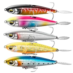 Señuelo de pesca hundido de 100mm y 30g, señuelos tipo lápiz de fundición larga, cebo duro de agua dulce y salada para trucha, caca, pargo, aparejos de pesca