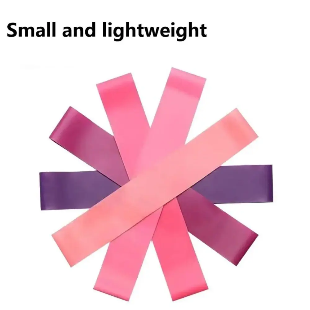 Bandas elásticas de bucle para ejercicio, 5 niveles de peso, TPE grueso, Pilates, bandas flexibles moldeadoras, bandas de resistencia para Yoga, entrenamiento Crossfit - imagen 3