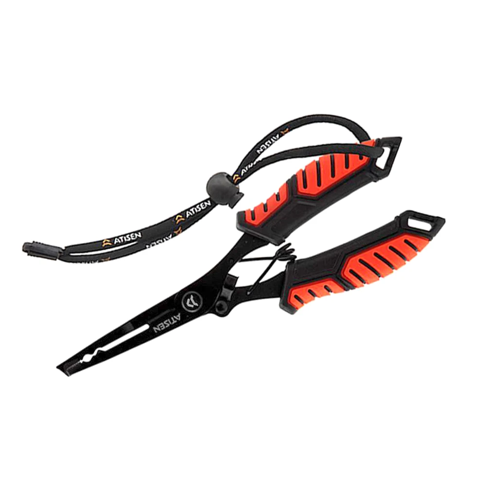 Alta resistencia ​ ​   Alicates de pesca ​ ​ ​ ​ Mango antideslizante ​ ​ ​ ​ Resistente a la corrosión ​ ​ ​ ​ Multiherramienta de pesca ​ ​ ​ ​ Cortador de líneas ​ - imagen 3