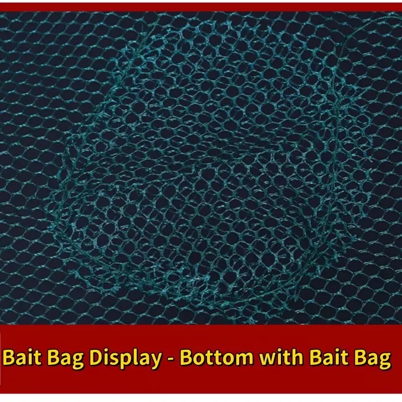 Red plegable eficaz resistente pesca camarones cangrejos boca suelta - imagen 4