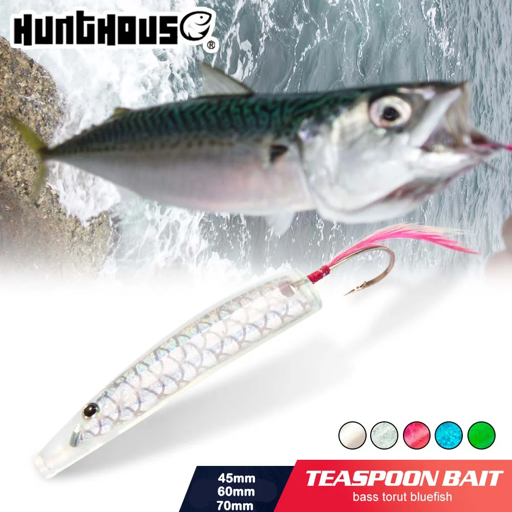 Señuelos Cuchara Hunthouse 6uds - Surf Sardina Trolling - imagen 4