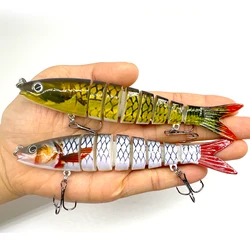Crankbait articulado hundible multissegmentos