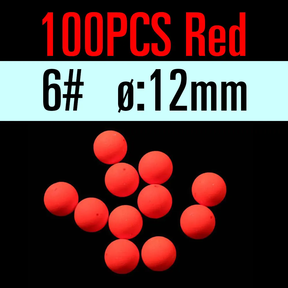 100PC Red Size6