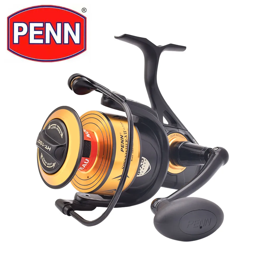 Carrete de pesca PENN SSVII 7500/8500/9500/10500 protección contra la corrosión rueda giratoria de agua de mar Max 13kg 4,7:1/4,2:1 carrete giratorio de mar