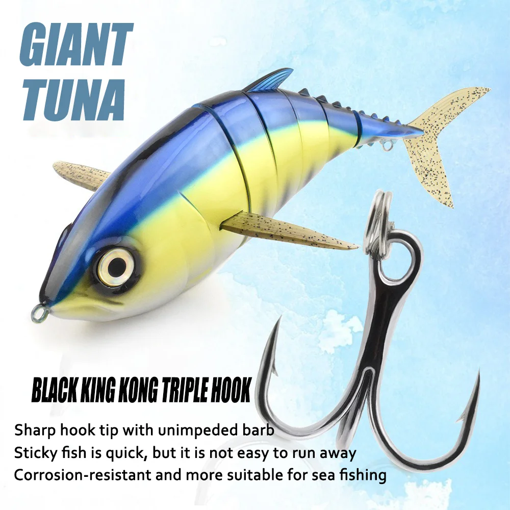 Señuelo Swimbait multiarticulado para pesca marina - imagen 4