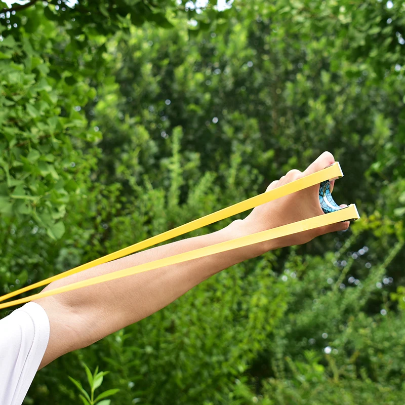 Tirachinas exquisito de cuatro colores, Honda de tiro de precisión de caza salvaje, tirachinas portátil, juguete de tiro al aire libre, nueva prensa rápida - imagen 5