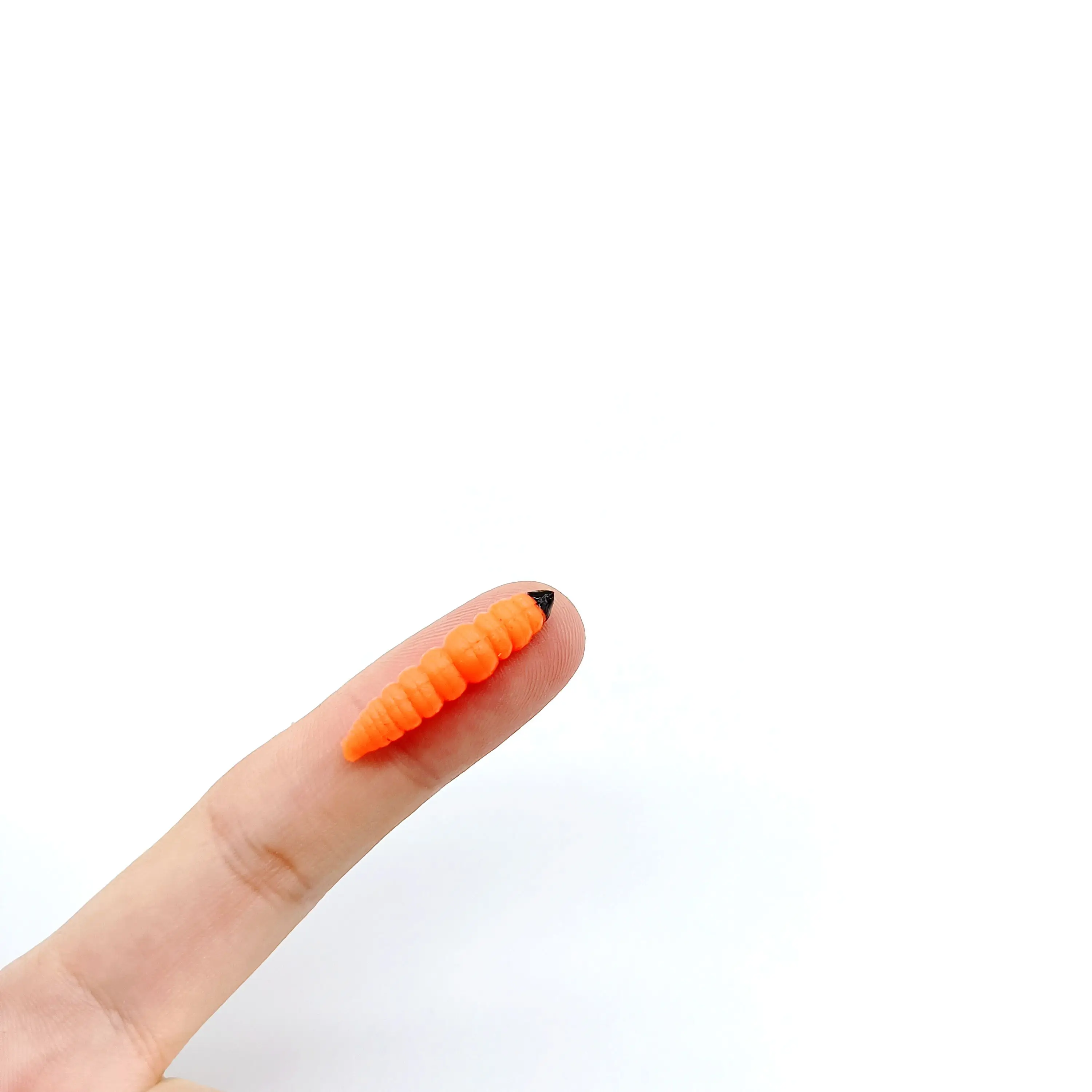 DUODUOYU 20 piezas señuelo de Pesca suave gusanos cebos de silicona 0,45g/30mm cebo Artificial Jigging Wobblers lubina carpa Pesca aparejos de Pesca - imagen 5