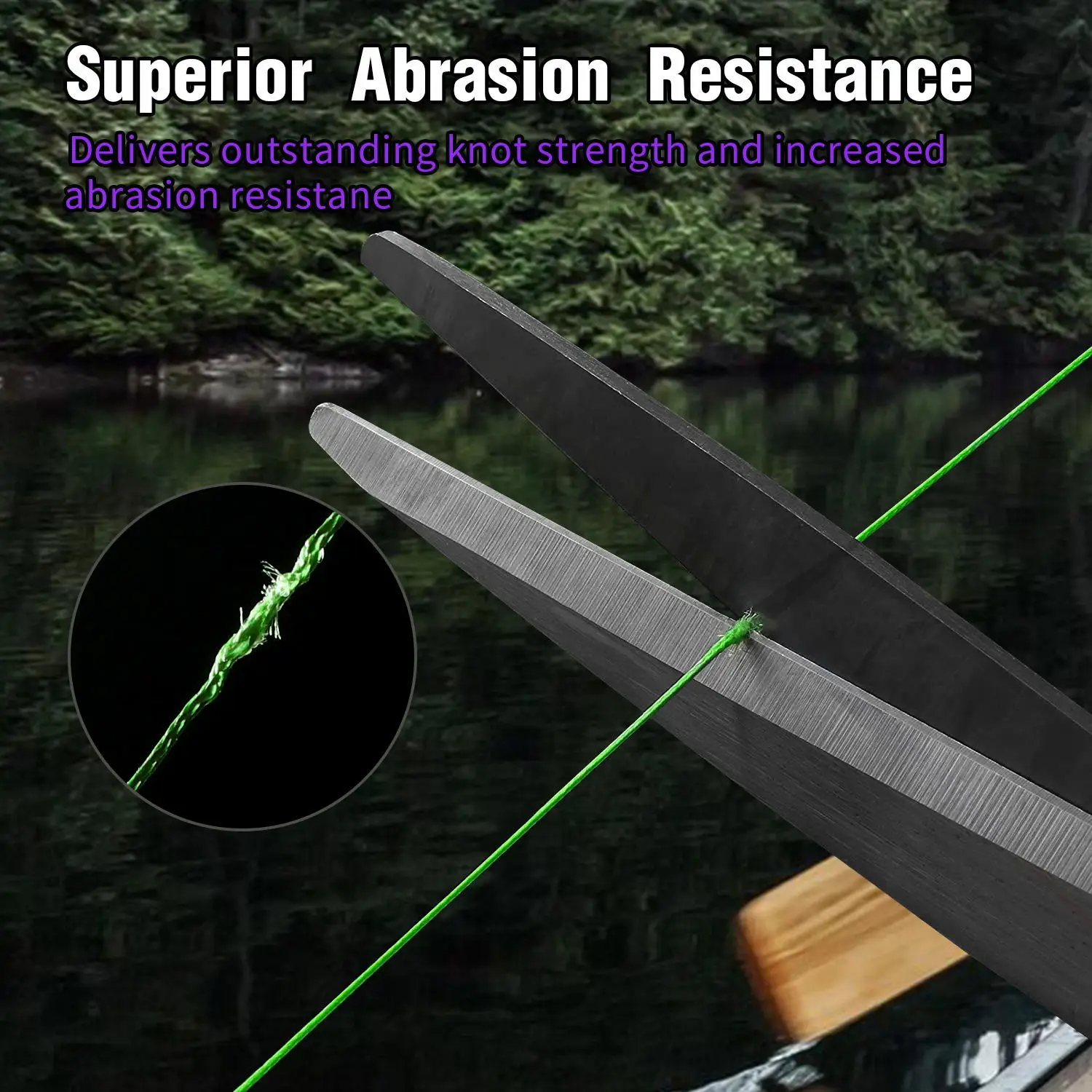 BAKAWA-Cable trenzado moteado de 8 hebras, multifilamento PE para pesca con mosca, línea de carpa, arrastre máximo 90lb, agua salada y dulce, 100M, 300M - imagen 2