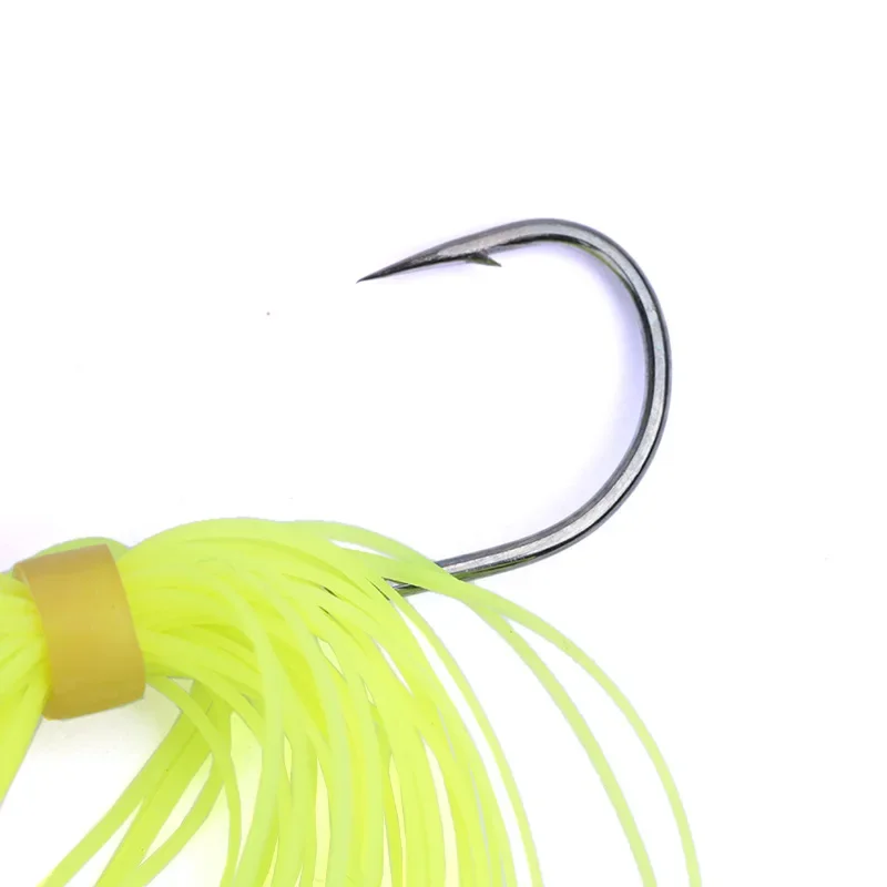 1 Uds cebo giratorio 8,5G señuelo de Metal señuelo de pesca duro Spinner señuelo Spinnerbait Pike aparejos de pesca giratorios Wobbler pesca - imagen 4
