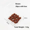 Brown-Style 1-20pcs